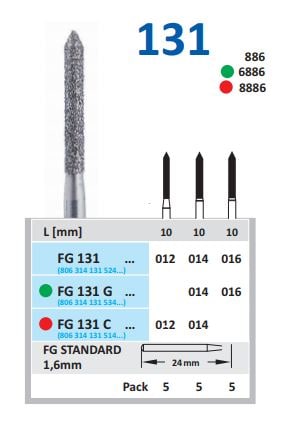 Fg Diamantborr 131 016 5st