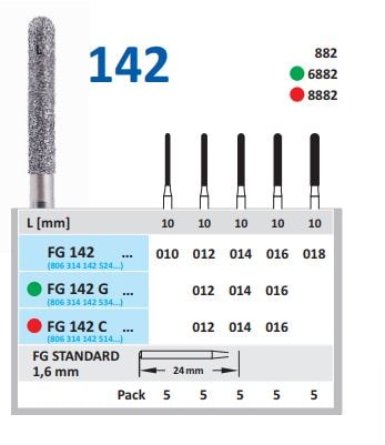 Fg Diamantborr 142 014 G grov 5st