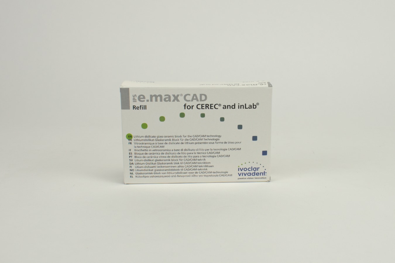 IPS e.max CAD Cerec/inLab HT A35 B40 3st