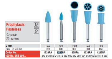 Prophy Polerare blå Vst 1233 100st