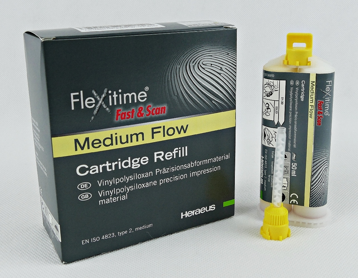 Flexitime Fast & Scan Medium Flow 2x50ml