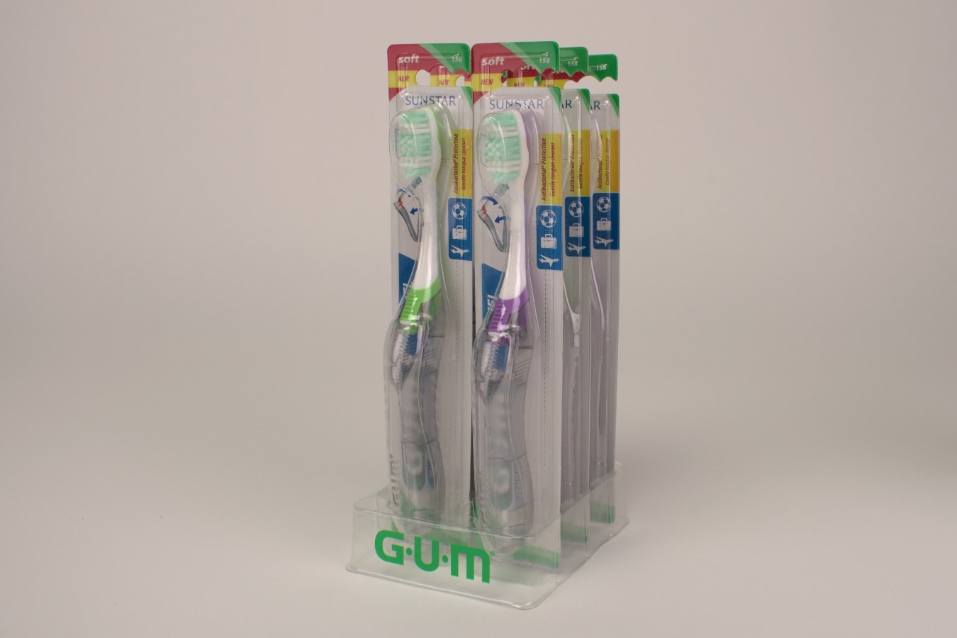 GUM Travel Soft Tandborste 6st