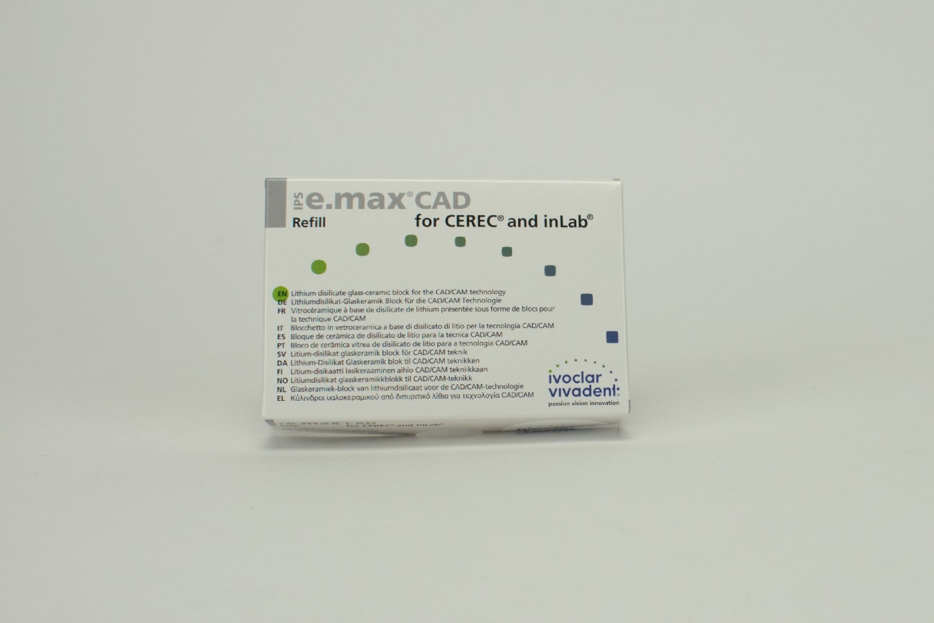 IPS e.max CAD Cerec/inLab LT A3,5 I12 5st