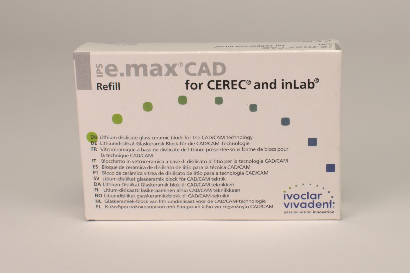 IPS e.max CAD Cerec/inLab LT C2 I12 5st