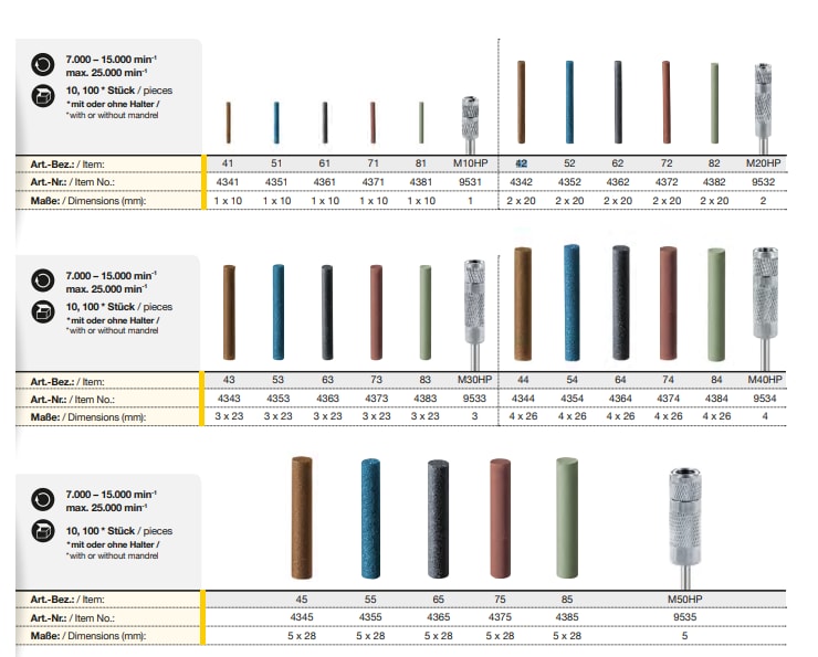 Eveflex Pins 81,5 10st