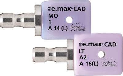 IPS e.max CAD Cerec/inLab LT A2 A16S 5st