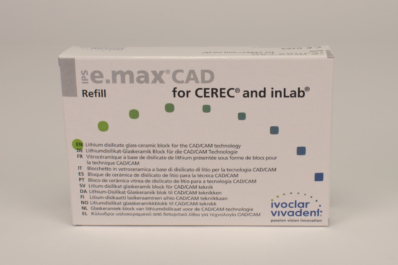 IPS e.max CAD Cerec/inLab LT BL3 C14 5st