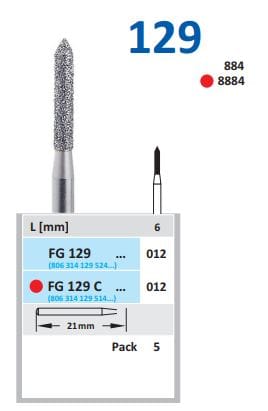 Fg Diamantborr 129 012 5st