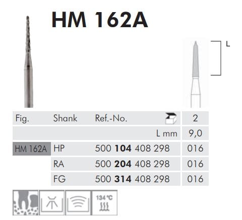 Vst Kirurgiborr HM 162A 204 016 2st