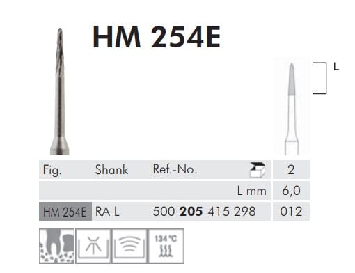 Vst Kirurgiborr HM 254E 205 012 L 2st