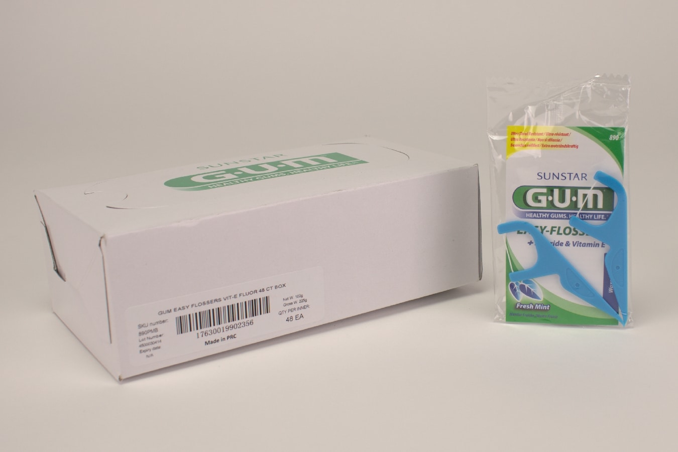 GUM Easy Floss vaxad 48x2st