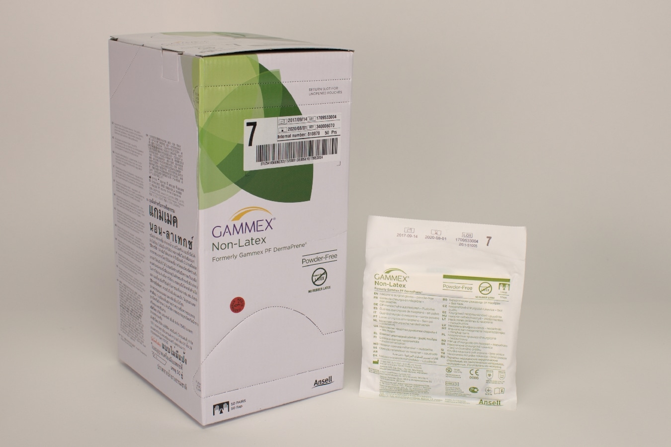 OP Handske Gammex Non-Latex 7 PF 50par