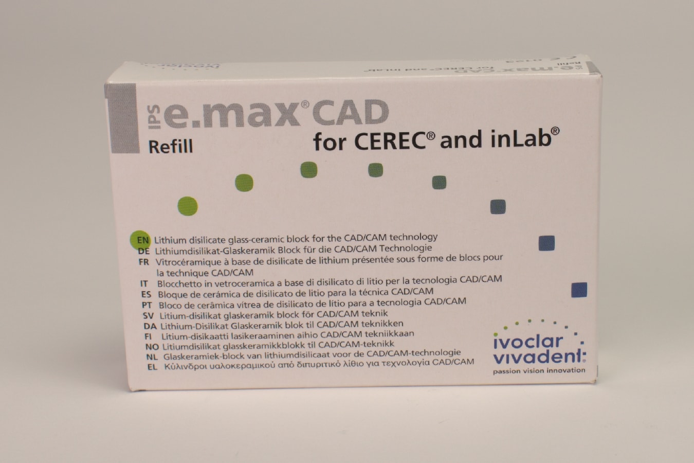 IPS e.max CAD Cerec/inLab LT A2 A14 (L) 5st