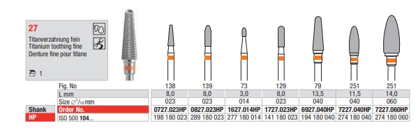 HM Fräs 1627.014 Hst