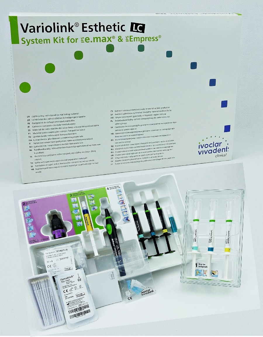 Variolink Esthetic LC System Kit E.max