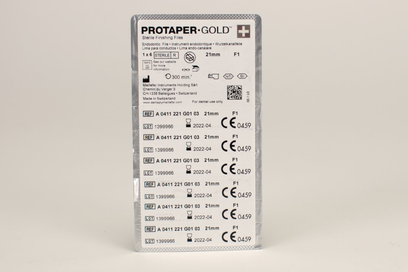 ProTaper Gold F1 21mm 6st