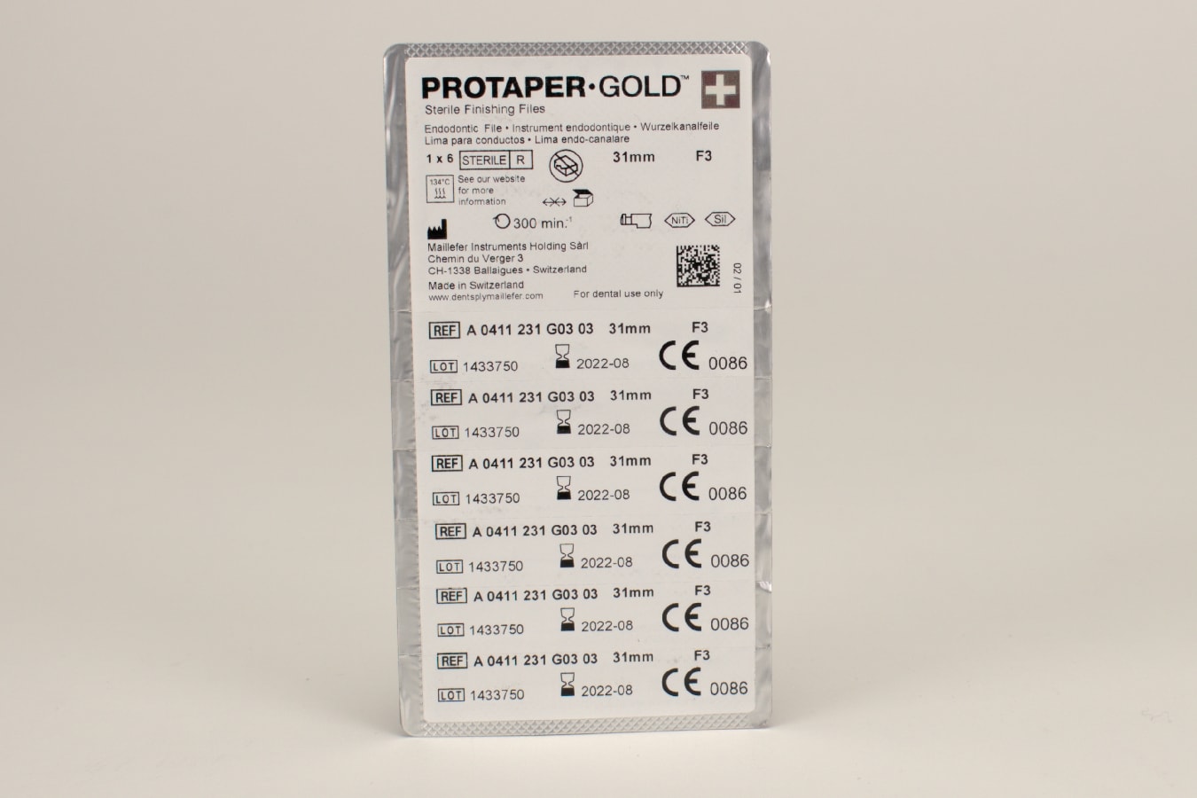 ProTaper Gold F3 31mm 6st