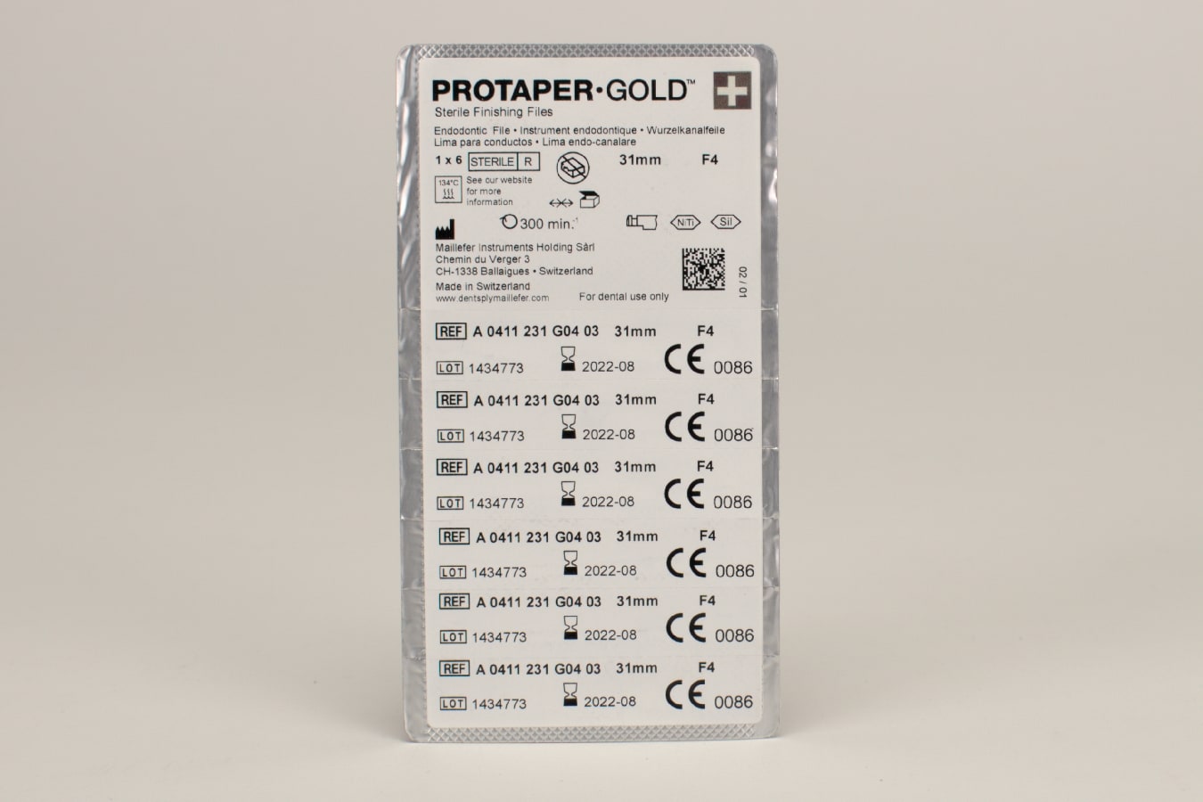 ProTaper Gold F4 31mm 6st