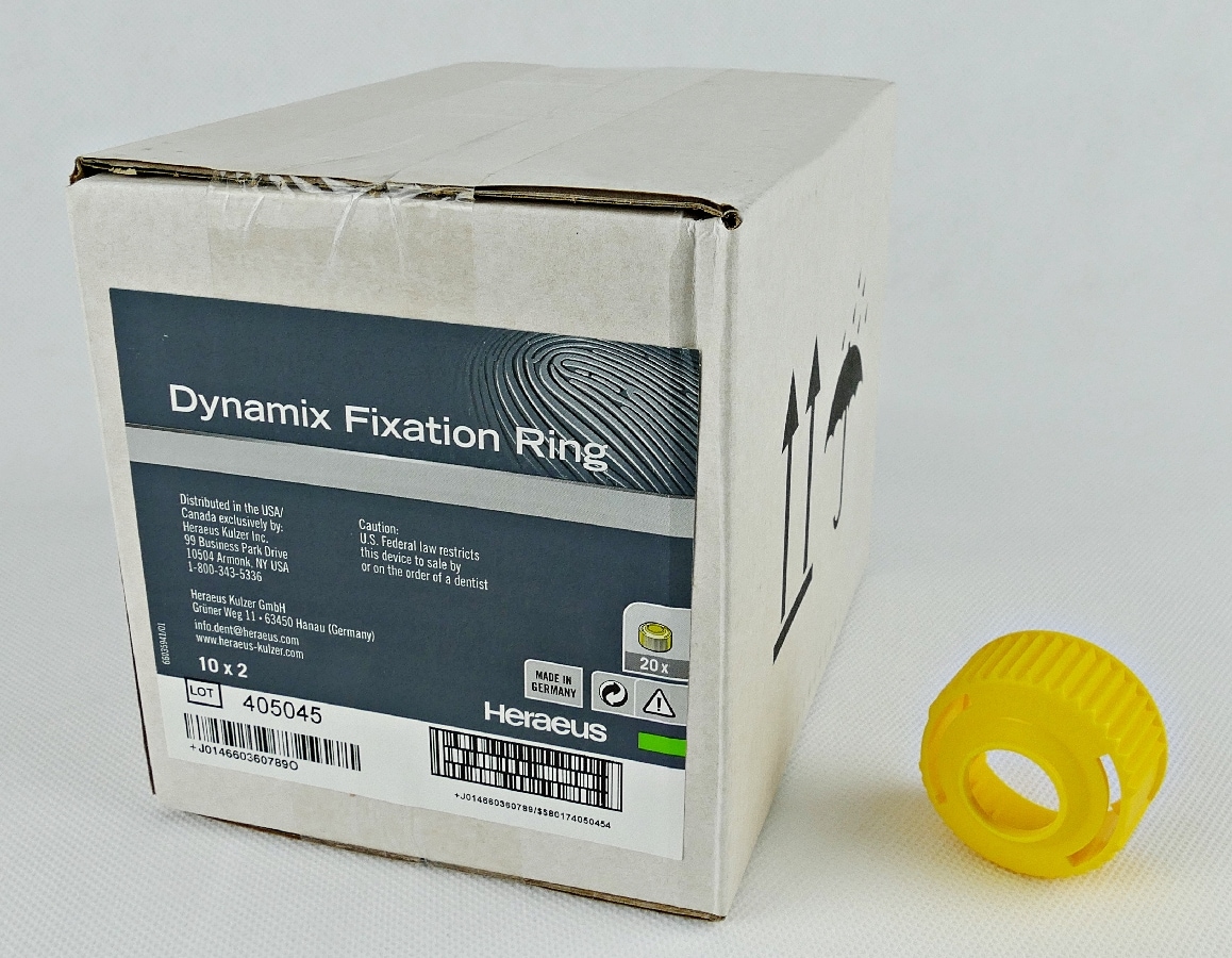 Dynamix Fixationring gul 2st