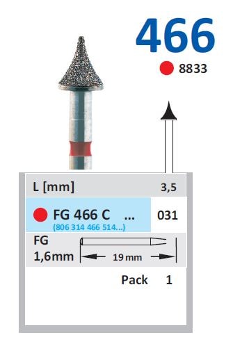 Fg Diamantborr 466 031 C 5st