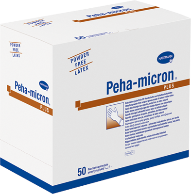 OP Handske Peha Micron 7,5 Latex 50par