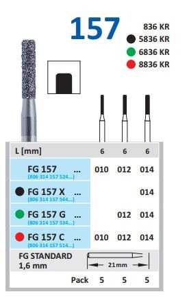 Fg Diamantborr 157 010 5st