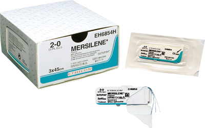 Sutur Ethicon Mersilene 4-0 grön nål FS-2S 36st