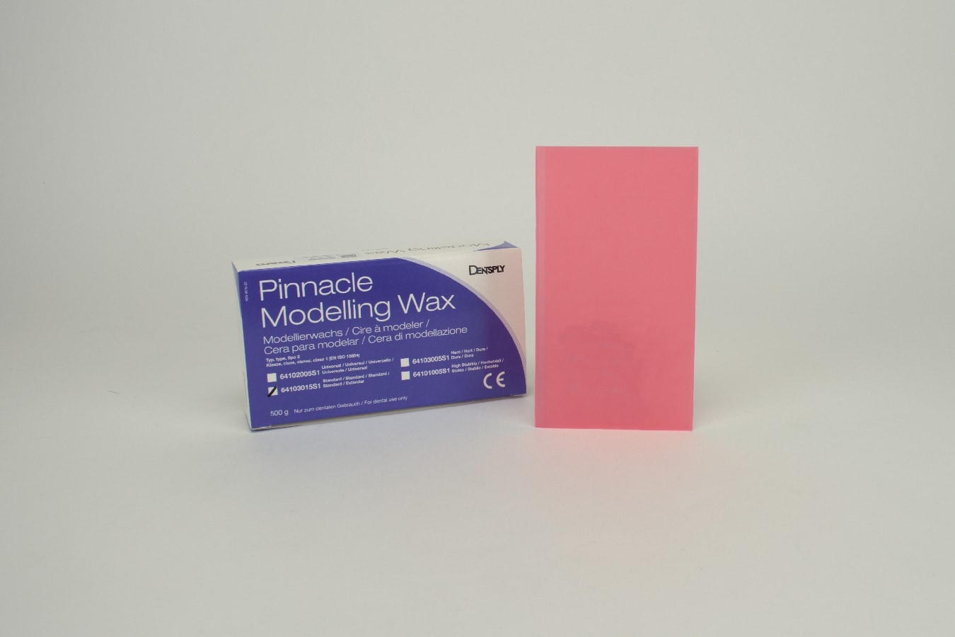 Modelleringsvax Pinnacle Standard Rosa 500g