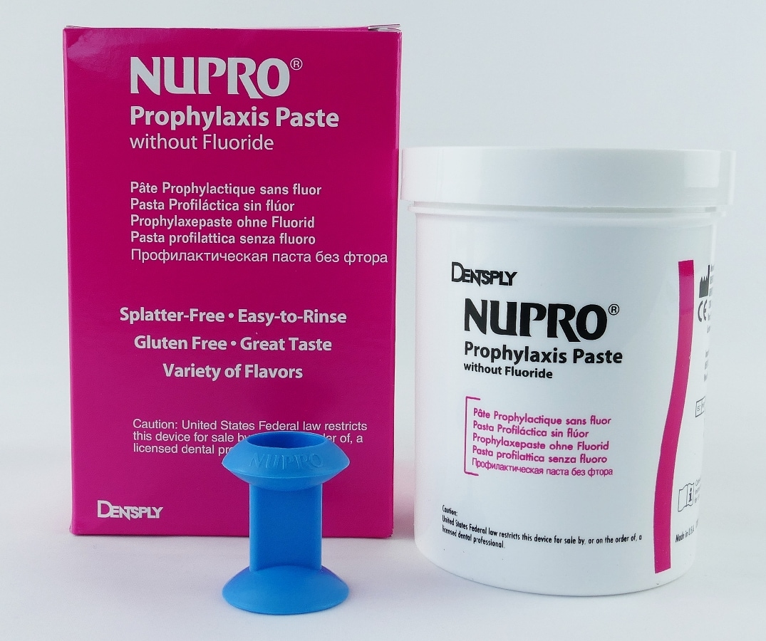 Nupro utan fluor Apelsin medium 340g Burk