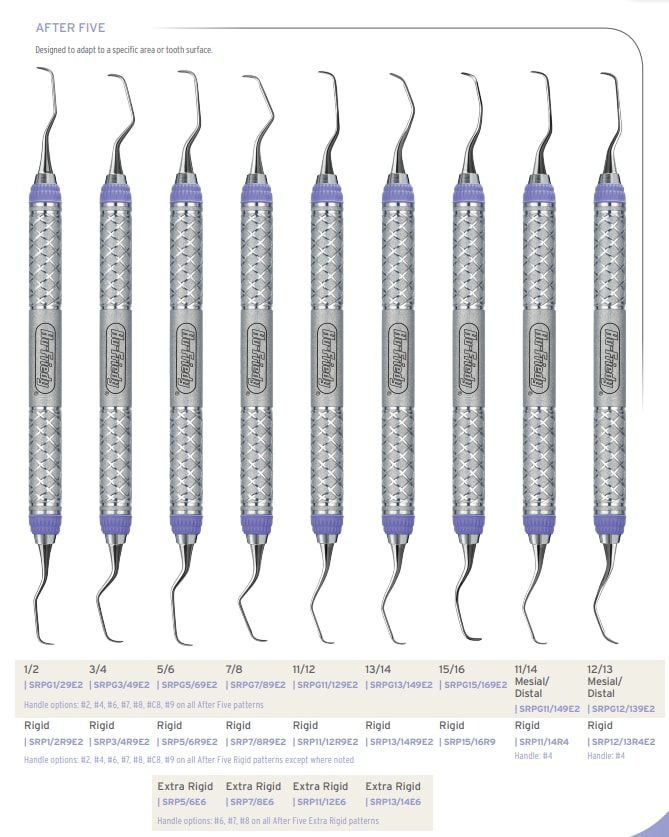 Gracey Curette 1/2 After Five Rigid Grepp 9