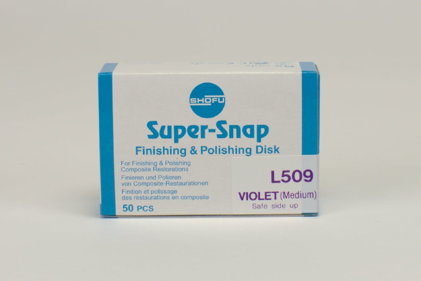 Super-Snap ljuslila medium 50st