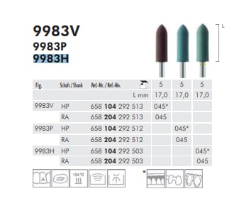 Polerare 9983H 045 Vst 5st