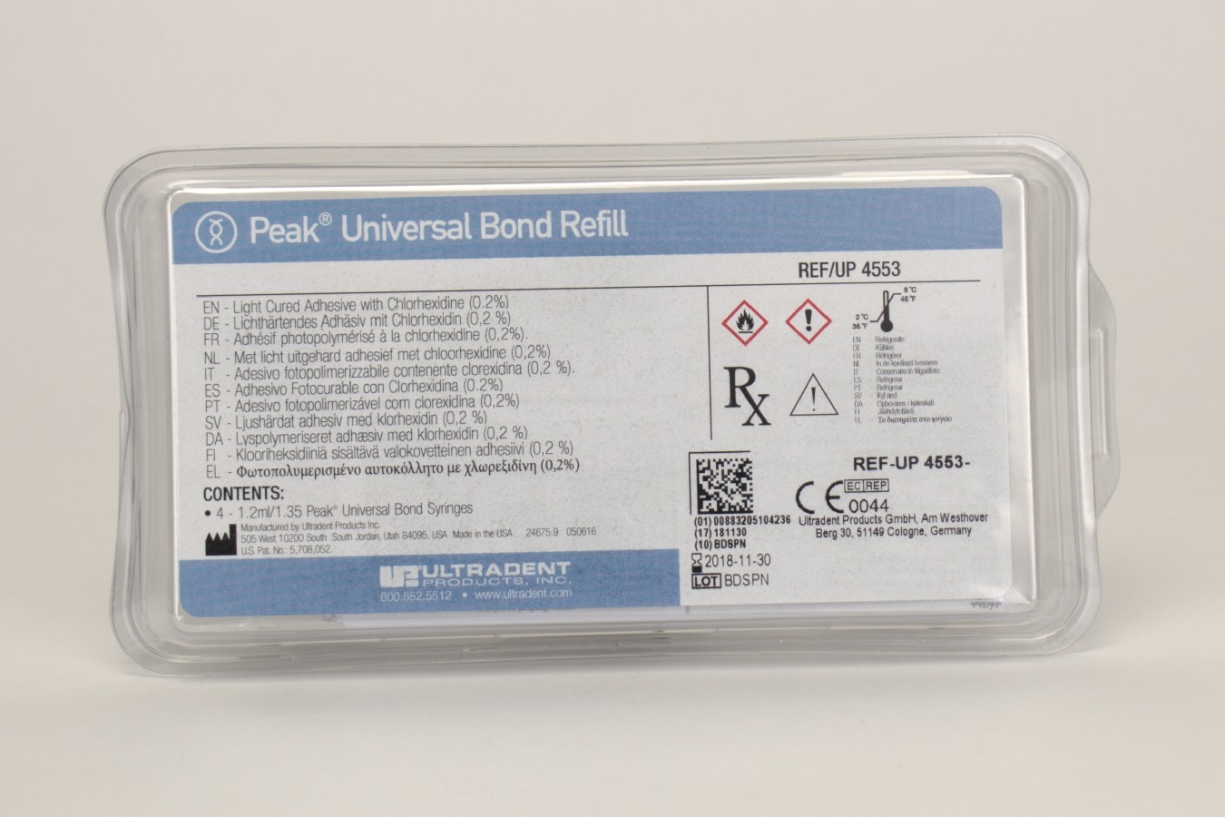 Peak Universal Bond 4x1,2ml spruta