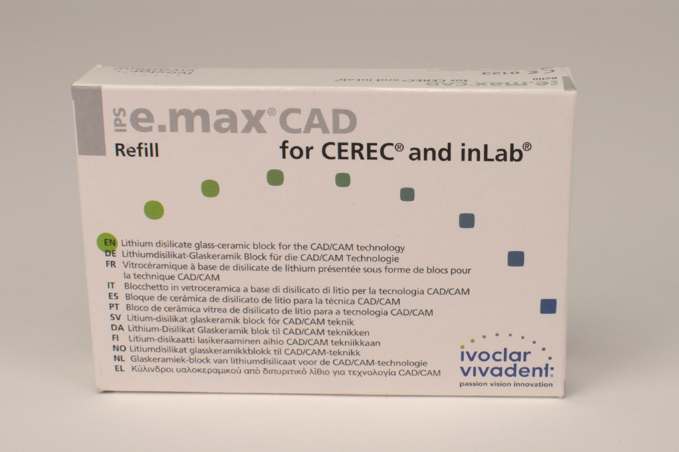 IPS e.max CAD Cerec/inLab LT C4 C14 5st