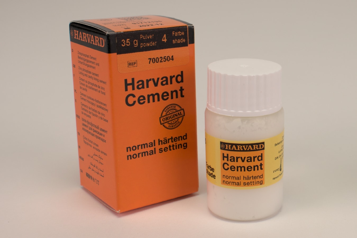 Harvard Cement normal 4 ljusgul 35gr