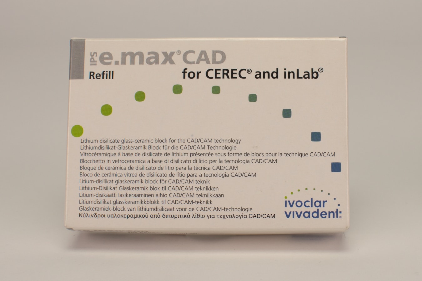 IPS e.max CAD Cerec/inLab HT D3 I12 5st