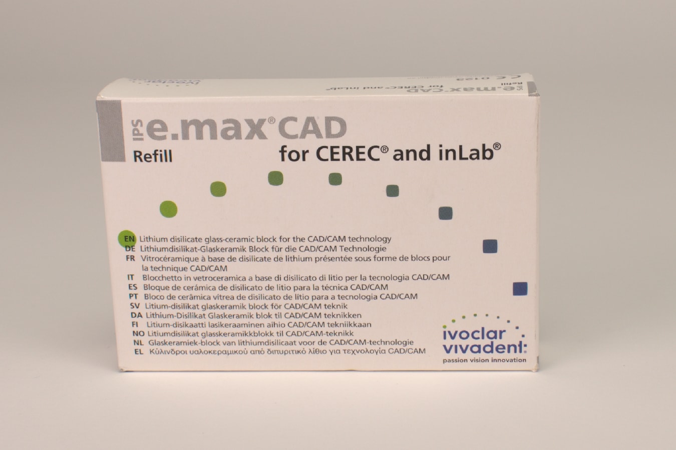 IPS e.max CAD Cerec/inLab HT B3 C14 5st