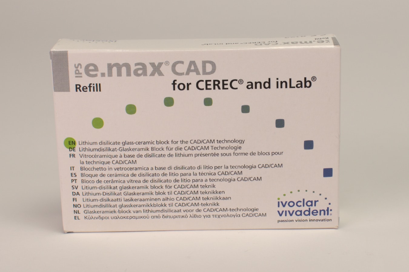 IPS e.max CAD Cerec/inLab HT C4 C14 5st