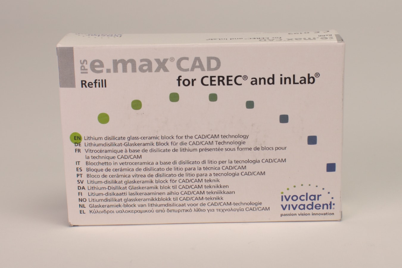 IPS e.max CAD Cerec/inLab HT D2 C14 5st