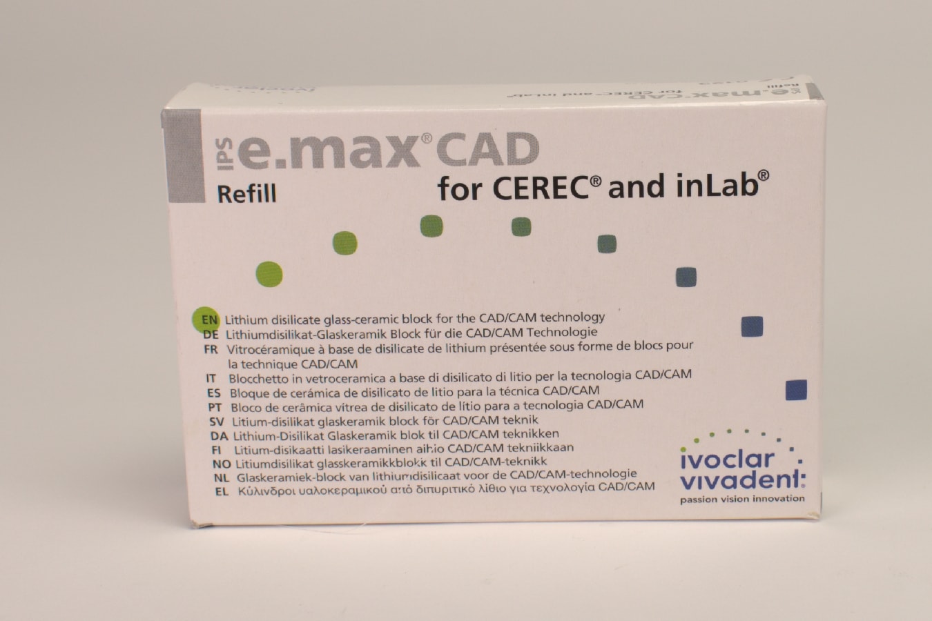 IPS e.max CAD Cerec/inLab HT D3 C14 5st