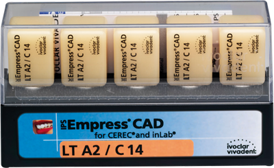 Empress CAD Cerec/InLab LT A2 C14 5St