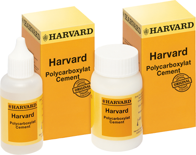 Harvard Carboxylat Cement 3 vitgul 35gr