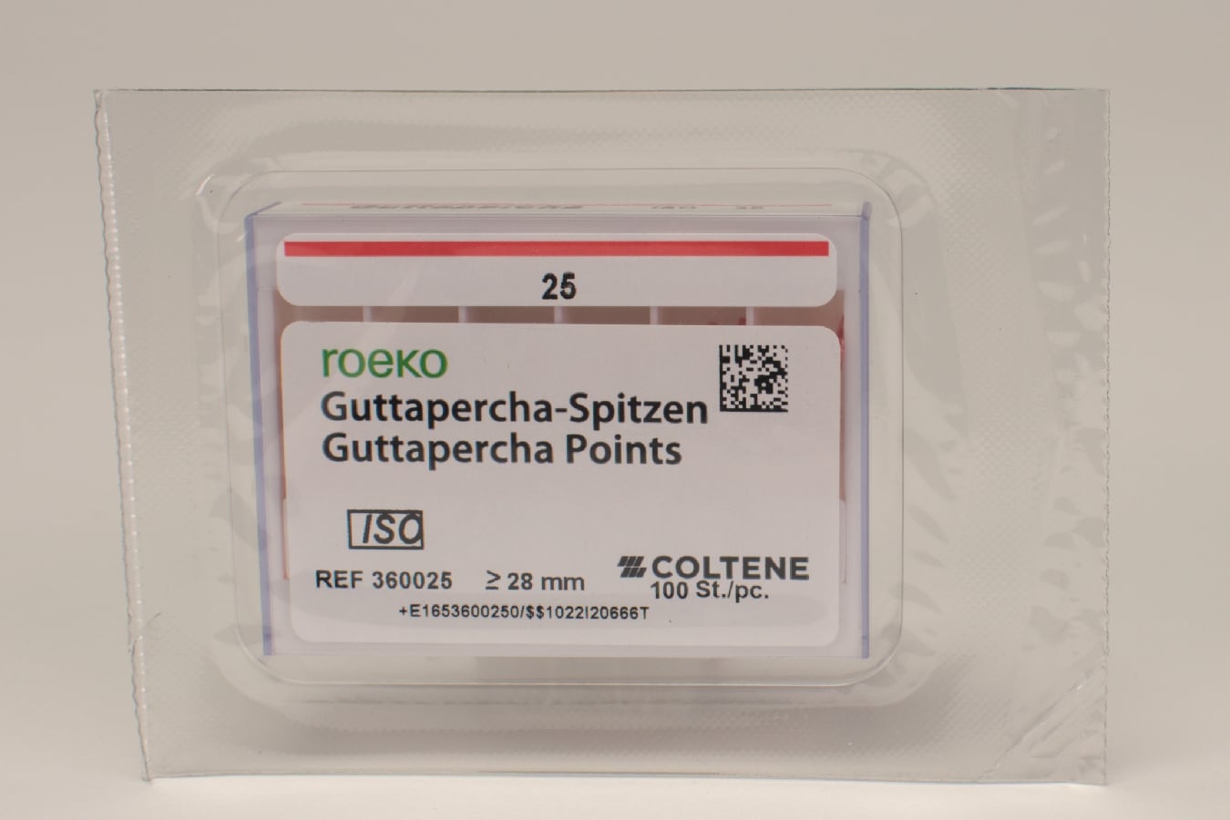 Guttaperka rosa 25 100st