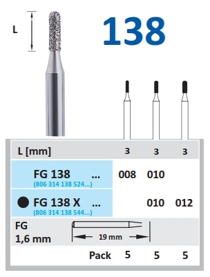 Fg Diamantborr 138 008 st