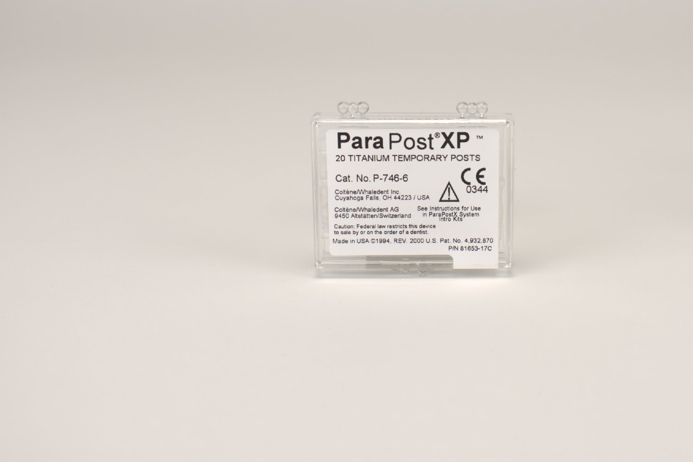 ParaPost XP Temp 1,50mm svart 20st