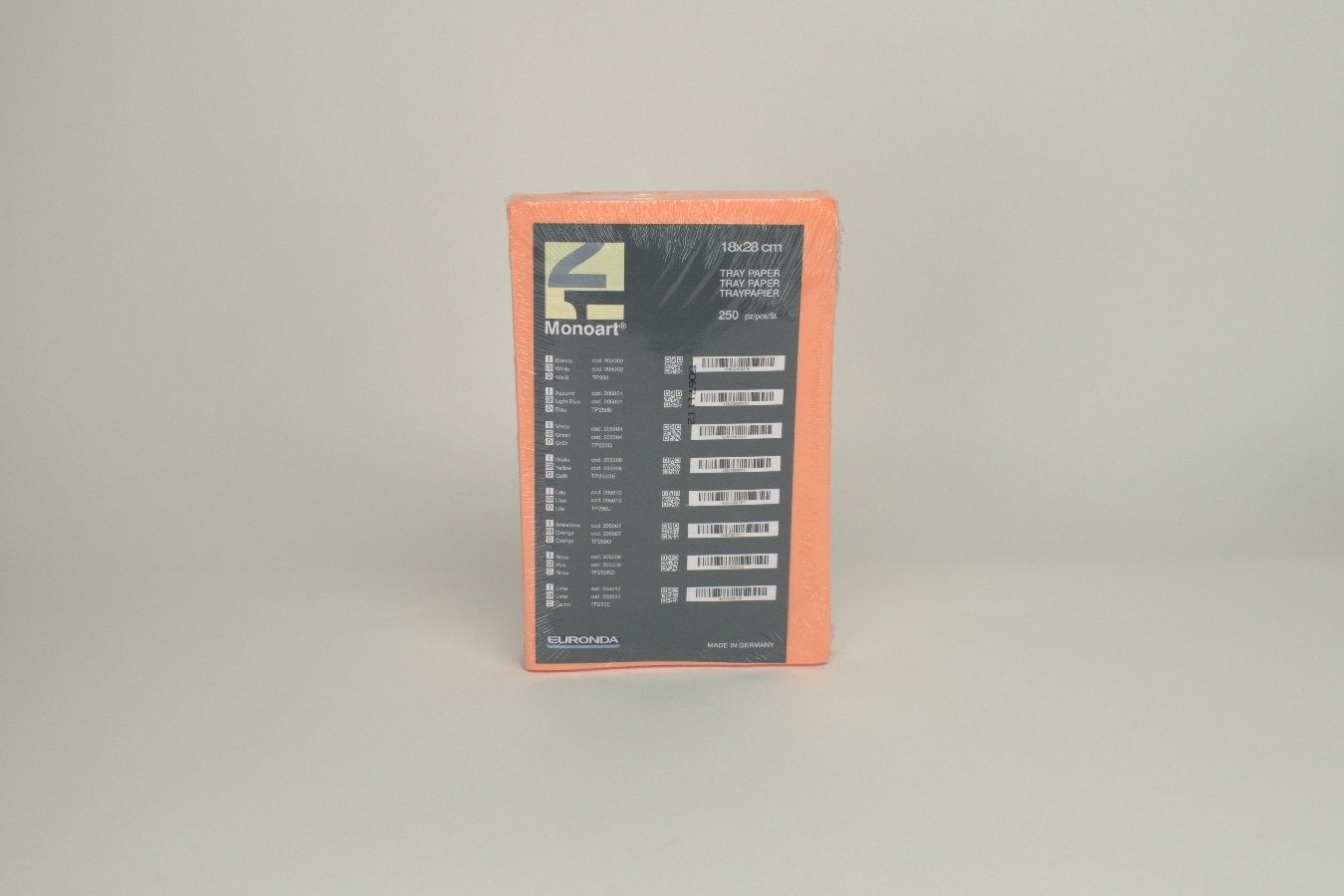 Monoart Brickpapper Orange 18x28cm 250st