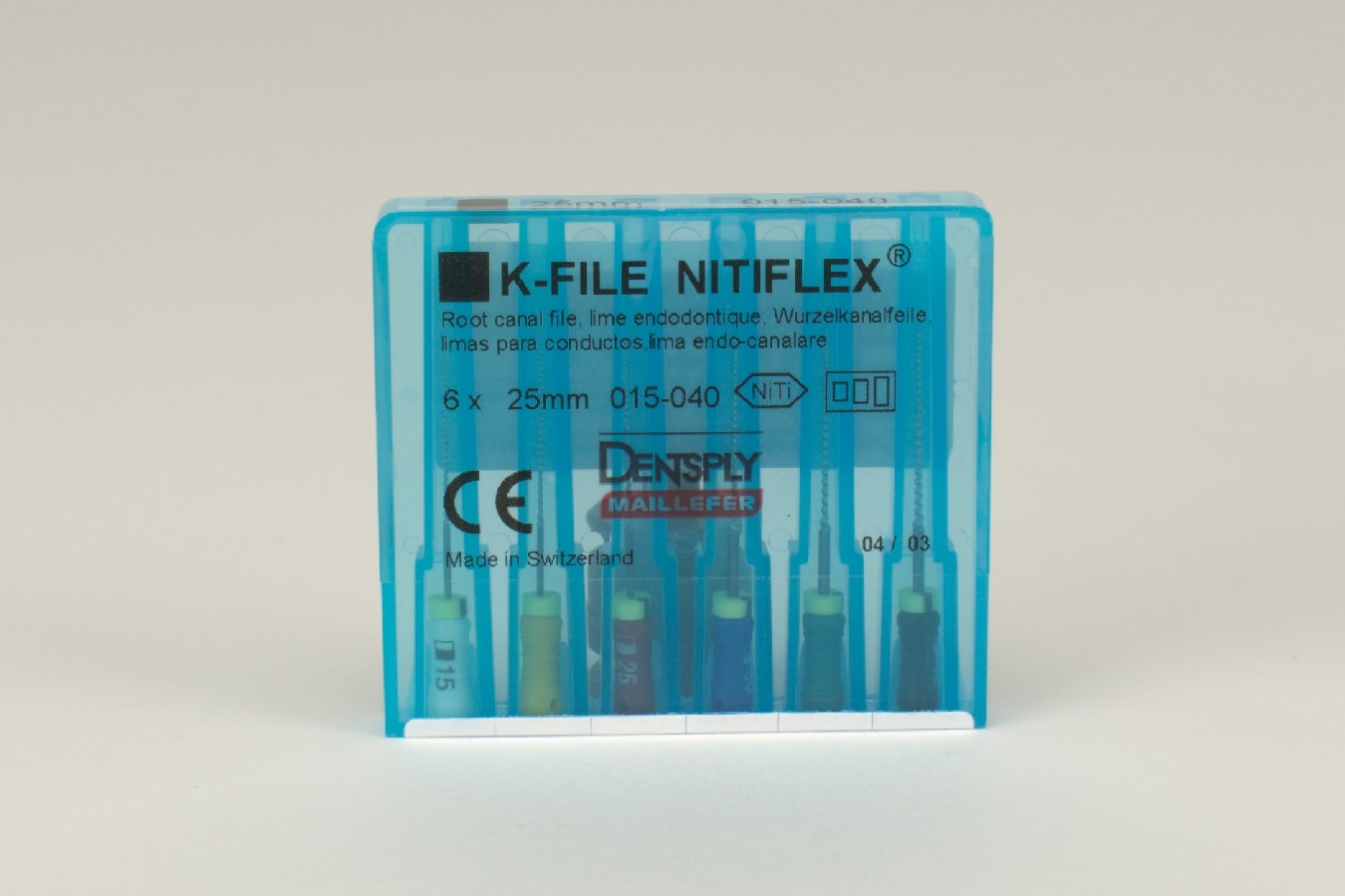 K-Fil NiTiFlex 12N 25mm 15-40 6st sorterad