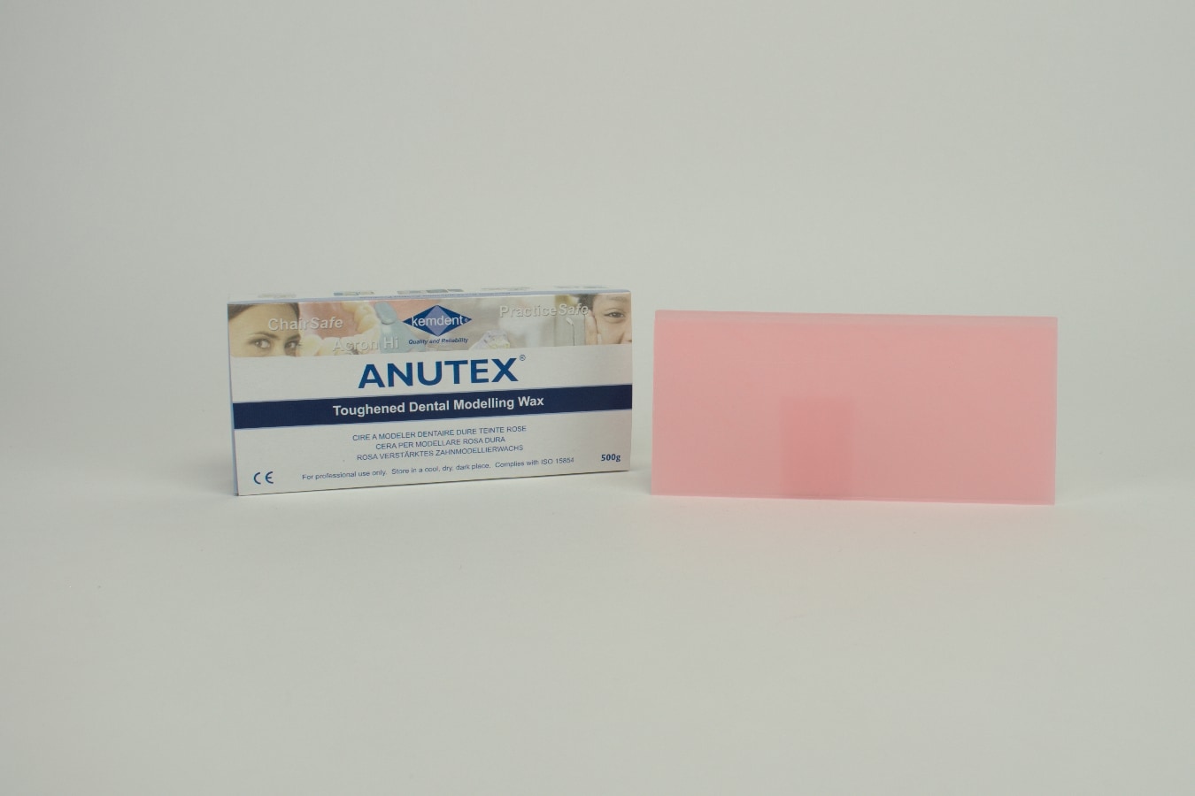 TenaxVax Anutex Modelleringsvax Rosa 500g