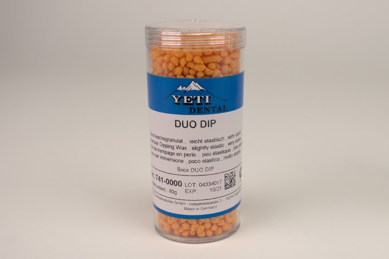 Yeti Duo-Dip Doppvax orange 80gr