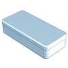 Endo Box Eco silver 22x10,5x5cm